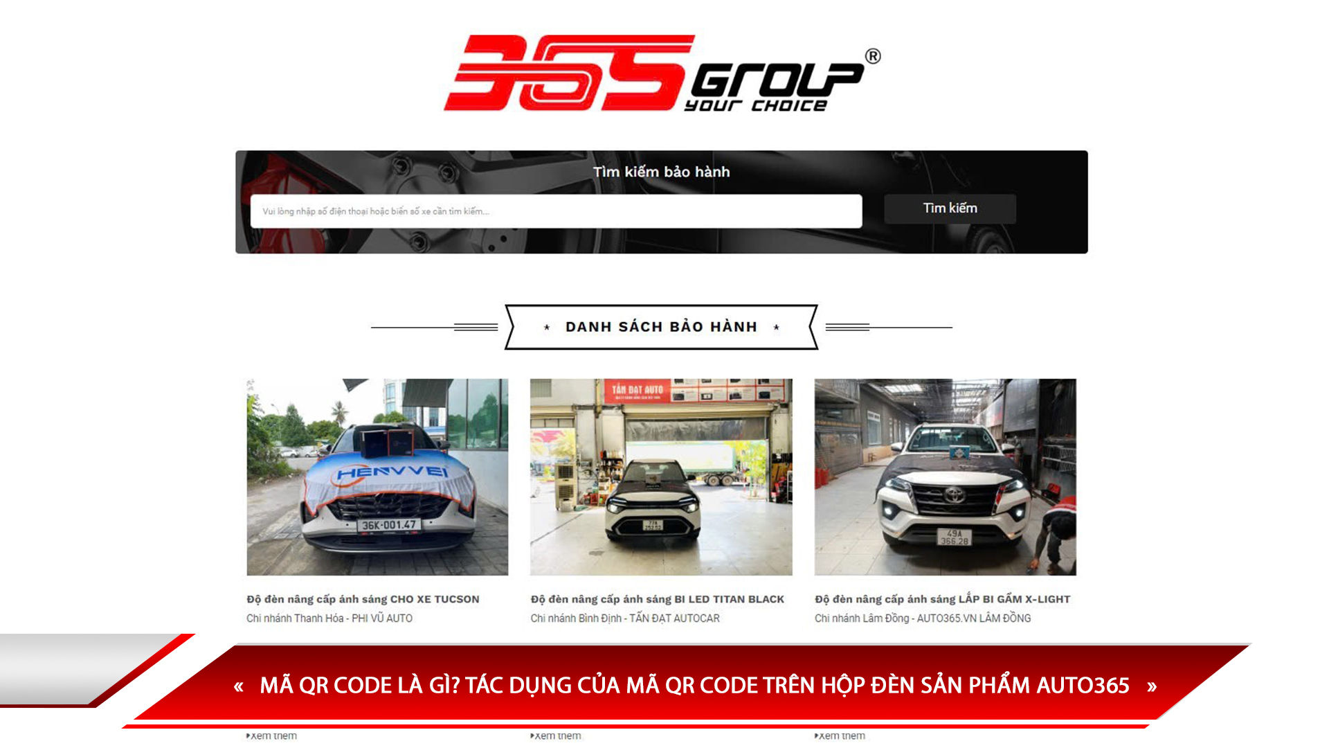 MÃ QR CODE LÀ GÌ? TÁC DỤNG CỦA MÃ QR CODE TRÊN HỘP ĐÈN SẢN PHẨM AUTO365